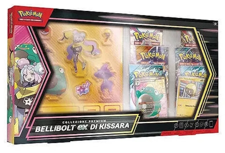 Pokémon Collezione Premium Bellibolt EX di Kissara ITA